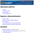Tablet Screenshot of mail.secullum.com.br